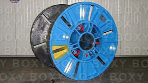 Take apart reels for metallic wire - Koiler