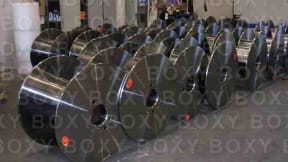 Spule mit Vollflanschen für lackierten, Metall- und Feindraht – BTE