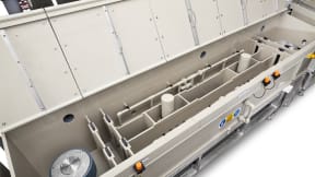 Copper coating equipment for welding wire