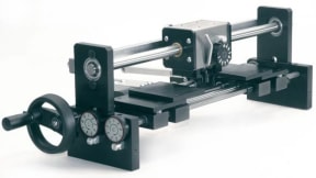 Flange detecting system with mechanical sensor
