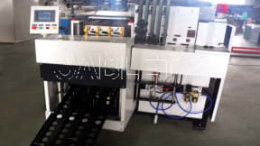Winding machine for wire and cable