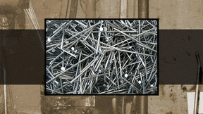 Nägel aus Eisen, Stahl, rostfreiem Stahl, Aluminium, Messing und Kupfer
