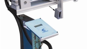 Stratificatore elettronico per linee di trafilatura o ribobinatura