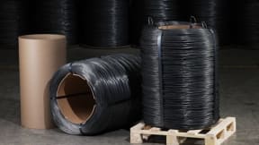 Steel wire for compression springs