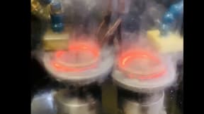 Induction hardening furnaces for special or large mechanical parts