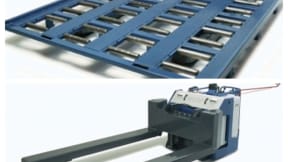 Air freight handlers moving and lifting up to 10 ton loads
