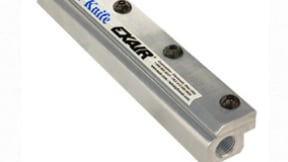 Air knives for metal parts, webs or conveyors cleaning, drying and cooling