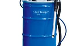 Chip trapper for chips, swarf and shavings cleaning