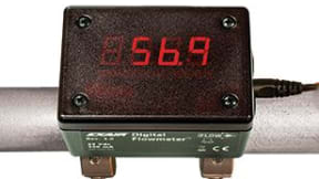 Digital Flowmeter for compressed air usage monitoring and waste detection