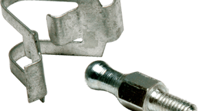 Spring latches and ball studs