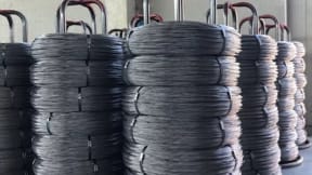 Galvanized re-drawn (skinpassed) wire