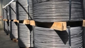 Soap-coated wire