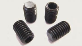 Hexagonal socket set screws
