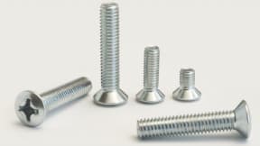 Countersunk head metric screws