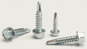 Hex head self-drilling screws