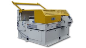Continuous wire drawing machine bullblock for large wire