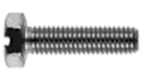 Vis à tête hexagonale en acier inoxydable