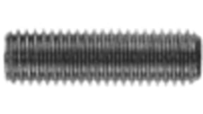 Hexagon socket set screws with different points