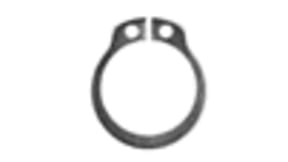 Stainless steel retaining rings, shim rings and supporting rings