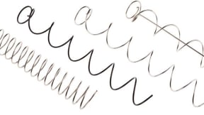 Cylindrical helical spiral springs