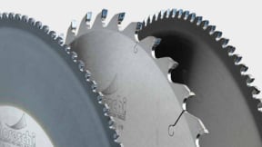 Saw blades for non-ferrous materials (steel, copper, brass, and plastic)