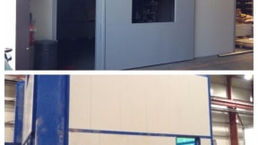 Safety guards and soundproof enclosures for turbines