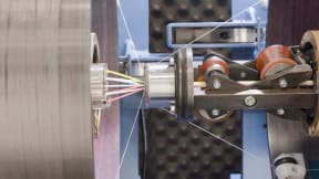 SZ stranding line for fiber optic cables