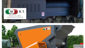 Trituratore secondario monoalbero per cavi, rifiuti e imballaggi