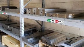 Parti di ricambio per macchinari ed impianti di riciclaggio