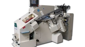 Flat die thread rolling machine