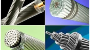 Corde rigide AAC, AAAC, ACSR, ACCC