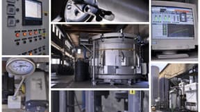 Heat treatment for drawn wire