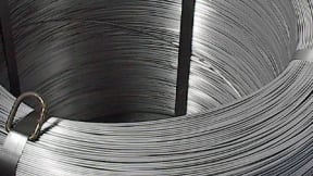 Bright wire in bobbins