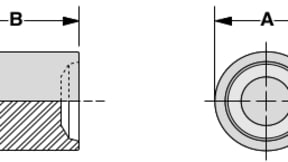 Hammer insert blanks for hexagon heads