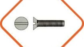 Countersunk screws