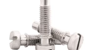 Collars and screws with rings for electrical equipment