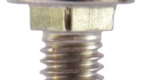 Flat square neck head metric and self-forming screws