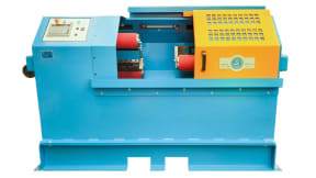 Sanding machine for mechanical descaling of steel wire 