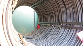 Carbon steel and stainless steel drawn wire