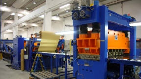 Levelers, scrap choppers, and coilers/decoilers