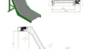 New and reconditioned wire mesh belt conveyor groups