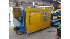 In-line wire drawing machines upstream of cold headers