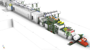 Linee di verniciatura coils a liquido e a polvere