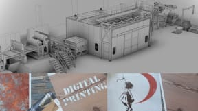 Linee di stampa digitale su coils di lamiera e alluminio