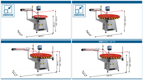 Svolgitori per bobine e matasse di filo fino a 600 Kg