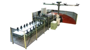Rolling and flanging machines for fan component manufacturing