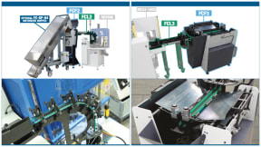 Automatic feeding system for compression springs