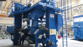 Shot blasting and finishing machines