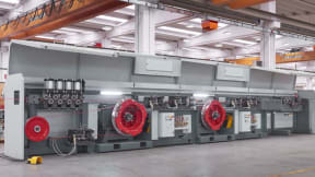 Cold rolling and wire stretching lines