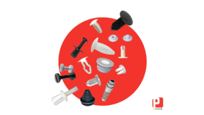 Plastic fasteners and assembling parts